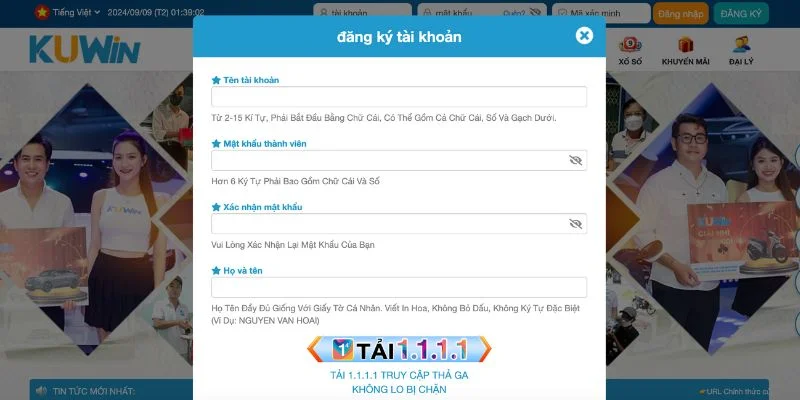 Cách tham gia săn thưởng tại kuwin